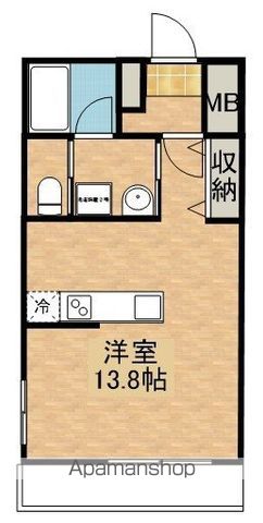 ホワイトメゾンの間取り写真