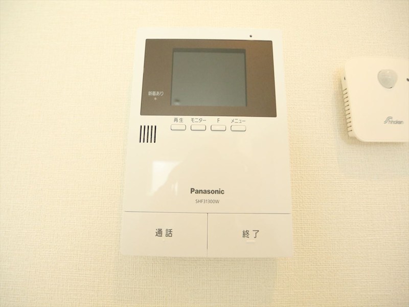 セキュリティ　ＴＶモニター付インターホン　同仕様写真