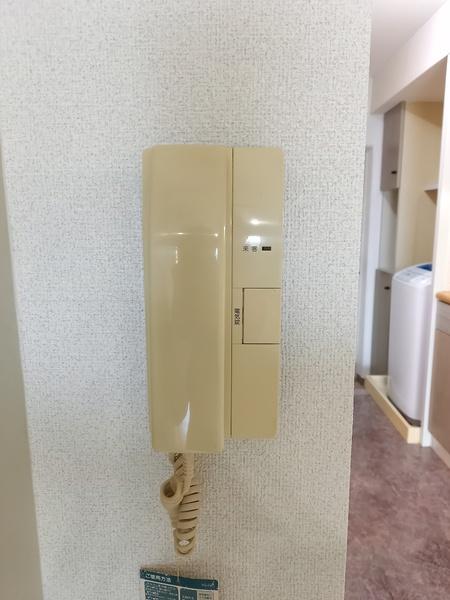 セキュリティ　インターホンで安心です