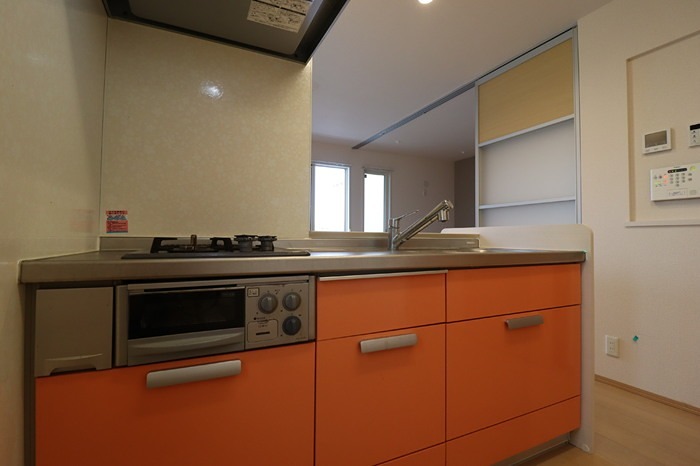 キッチン　2口コンロ・グリル付きです★