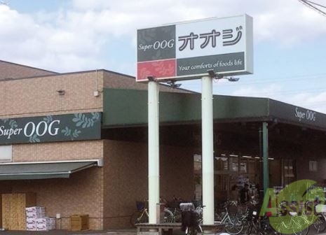 スーパー　スーパーオオジ尾浜店（スーパー）まで832m