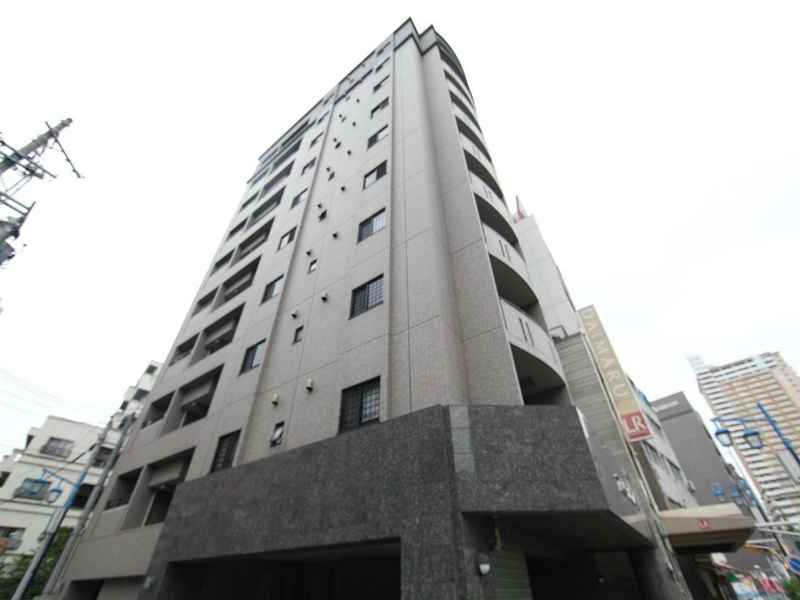 建物外観　外観　オートロック　防犯カメラ　宅配BOX