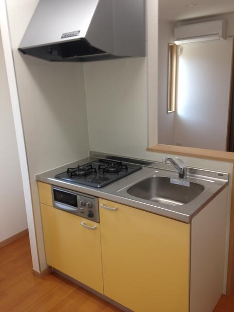 キッチン　システムキッチン２口ガスコンロ?