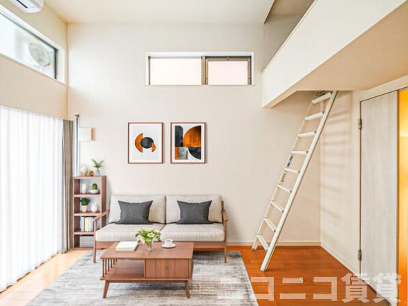 居室・リビング　モデルルームの為、現状を優先致します。