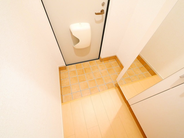 玄関　毎日通る玄関はこちらです