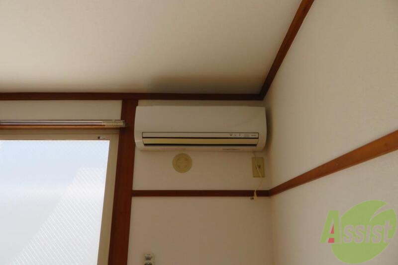その他設備　こちらはエアコン。今年も暑くなりそうですね。