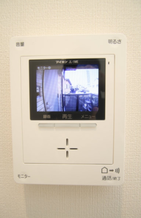 セキュリティ　☆モニター付きインターホン☆