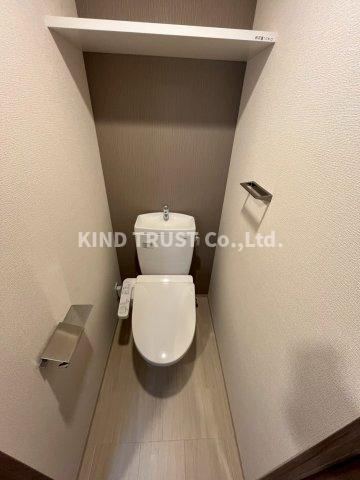 トイレ　ゆったりとした空間のトイレです