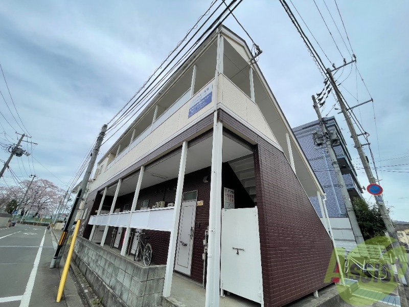 建物外観　仙台市若林区成田町「ハイネス一高南」