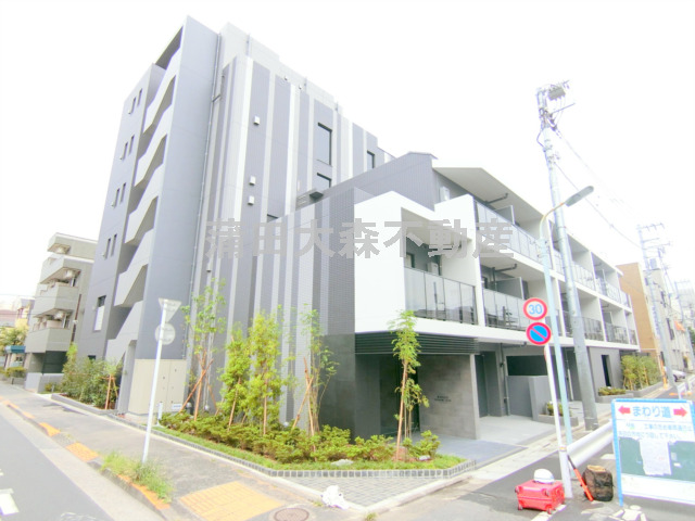 建物外観　2021年7月築　RC鉄筋コンクリート造地上6階建て1K 1