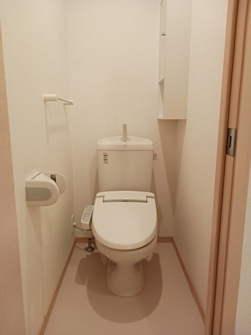 トイレ　ゆったりとした空間のトイレです