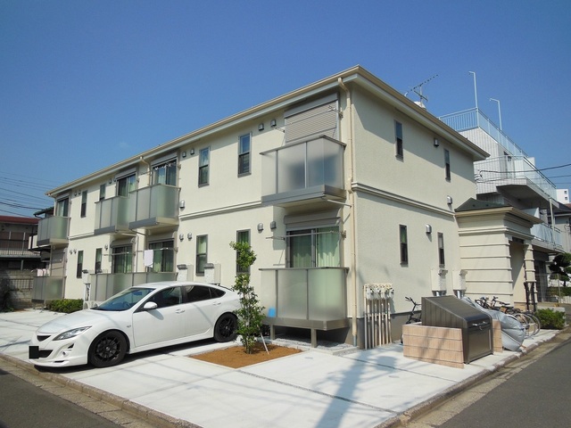 建物外観　オートロック付物件！