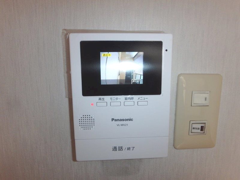 セキュリティ　モニター付ドアホン