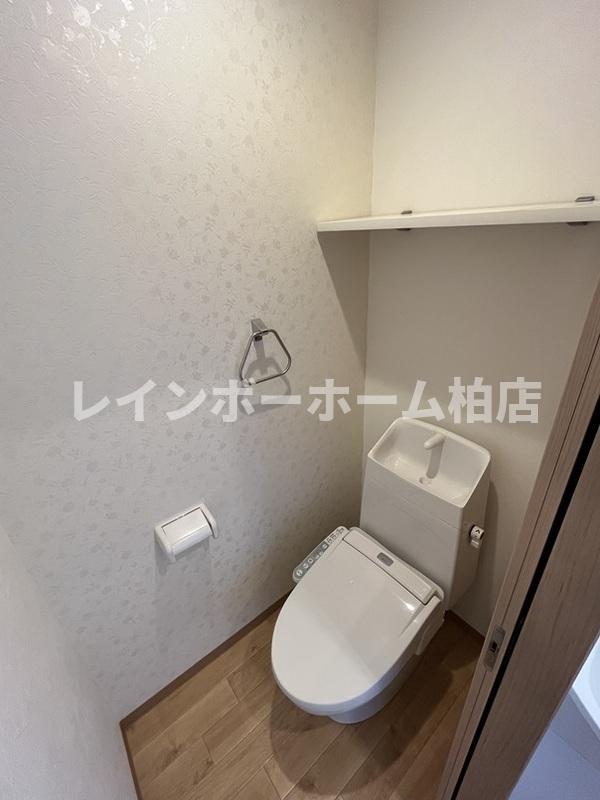 トイレ　ゆったりとした空間のトイレです