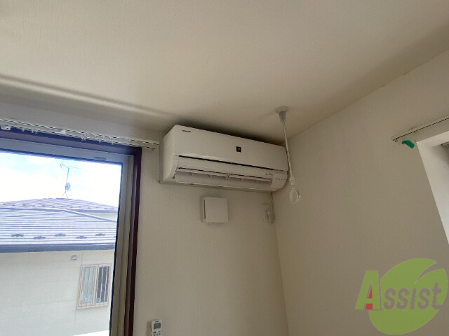 その他設備　エアコンが付いているので夏も冬も快適ですね～