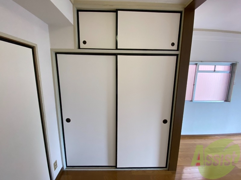 収納　こちらが収納です。とてもたくさん荷物が入ります。