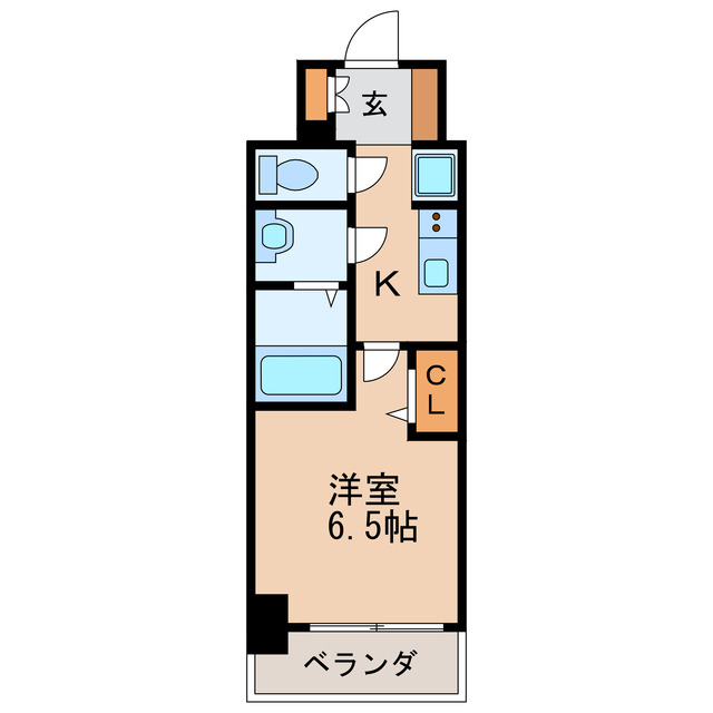 プレサンスTHE新栄の間取り写真