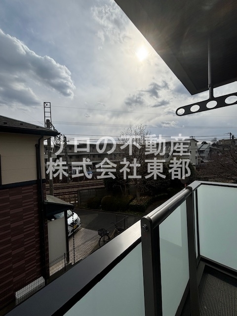 眺望　バルコニーからの景色です！