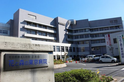 病院　花と森の東京病院（病院）まで572m