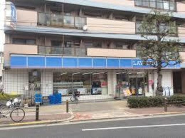 コンビニ　ローソン上新庄3丁目店（コンビニ）まで92m