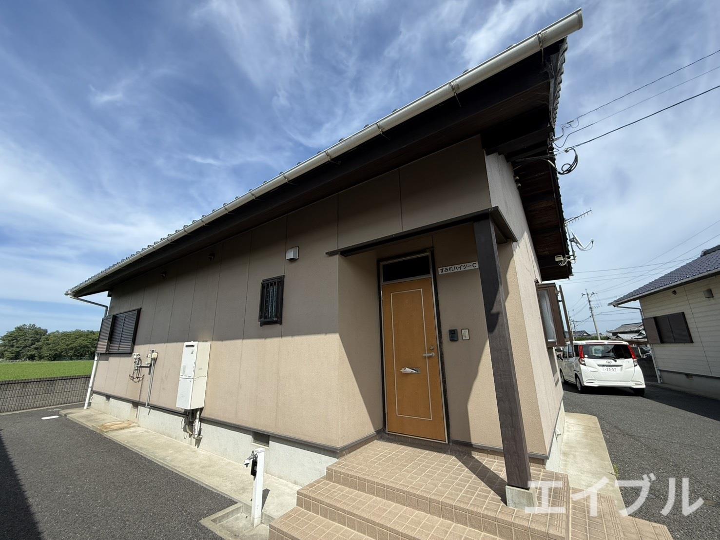 建物外観　珍しい平屋賃貸。