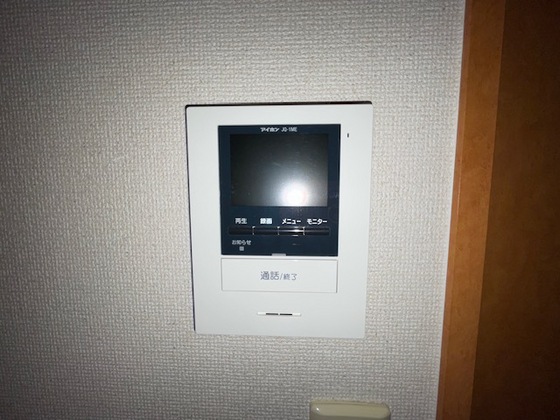 セキュリティ　※別部屋の写真です