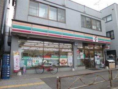 コンビニ　セブンイレブン墨田四ツ木橋南店（コンビニ）まで129m