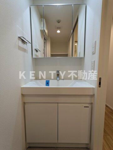 洗面設備　洗面所です