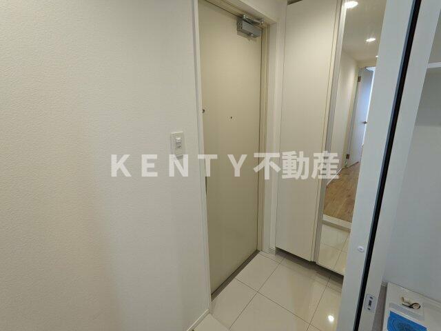 玄関　明るい玄関です