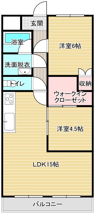 APEX高嶋の間取り写真