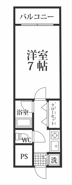 荒江四ツ角ビルの間取り写真