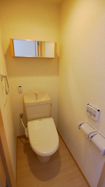 ＪＲ常磐線 水戸駅 徒歩32分 2階建 築14年のトイレ写真