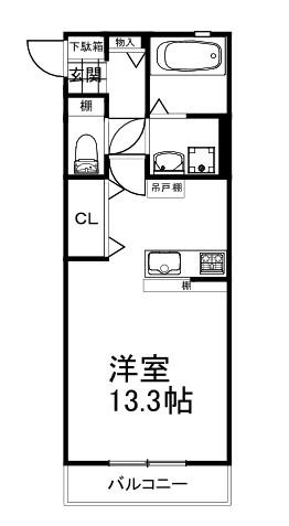 リヴェール香里園の間取り写真
