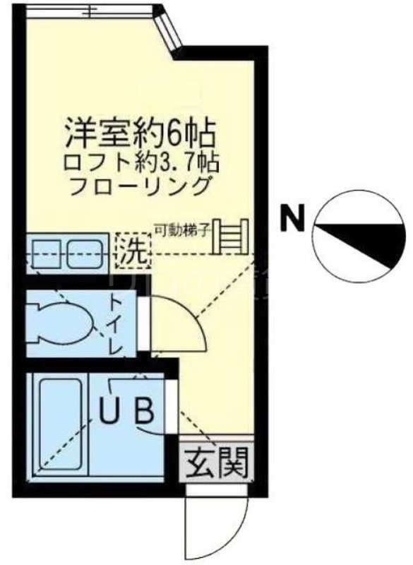 ユナイト浅田アールグレイの杜の間取り写真