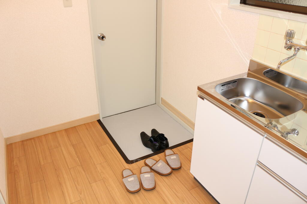 カケガワコーポの玄関写真