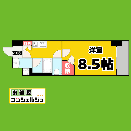 ゼスタレジデンス桜山の間取り写真