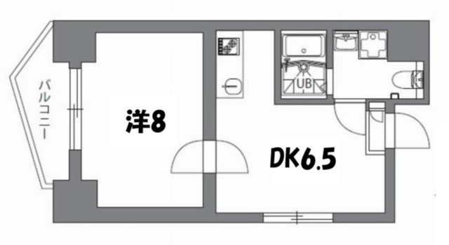 ＪＲ中央線 信濃町駅 徒歩7分 10階建 築8年の間取り写真