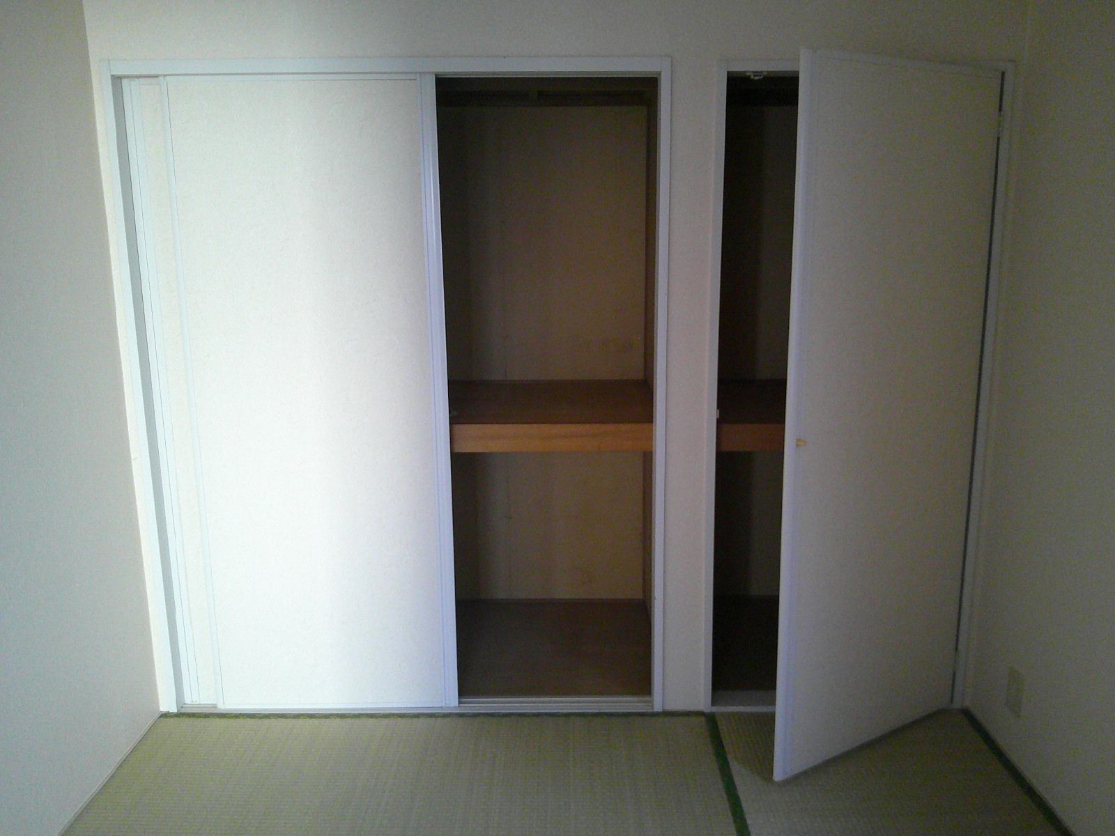 収納　和室の収納は押し入れとクロ－ゼット