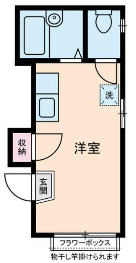 メゾンホリコシの間取り写真