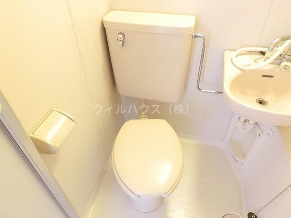 トイレ　キレイです！