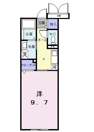 ヴィラ グレイスの間取り写真