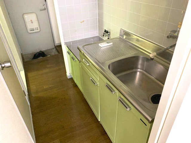都営三田線 板橋本町駅 徒歩6分 2階建 築29年のキッチン写真