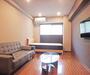 居室・リビング　賀茂川沿いに建つお洒落な１Ｋマンションです。