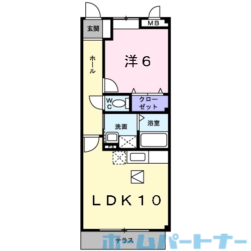 ヴィラージュ・コートの間取り