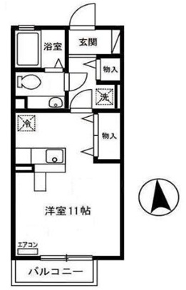 リビングタウン河辺の間取り