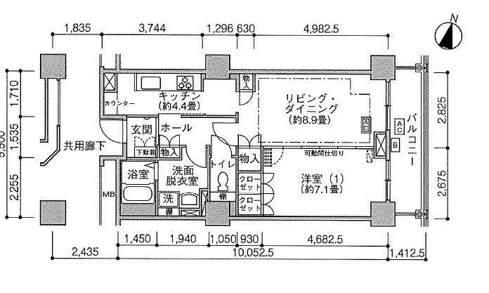 Ｊタワー西大井の間取り