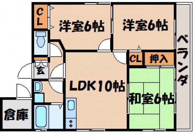 リャノス南本町の間取り