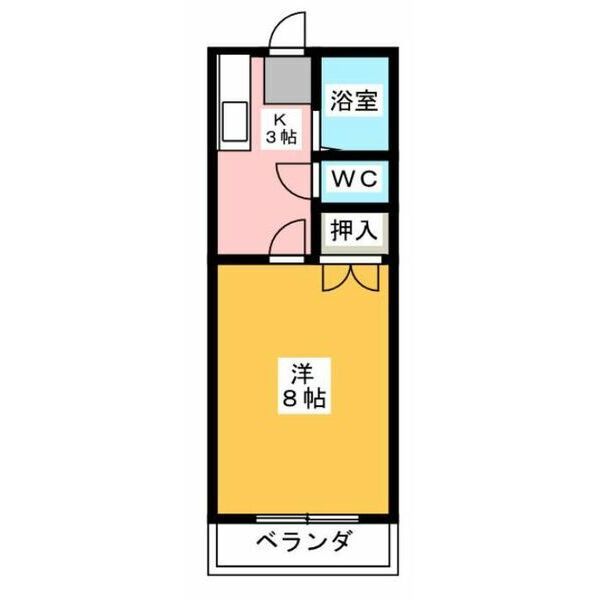 グリーンハイツ高城の間取り