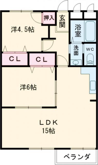 ヤマタケビルの間取り