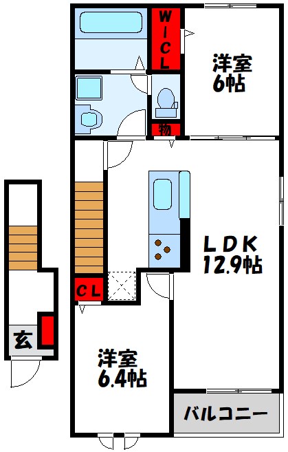 カンパーニュ水巻の間取り